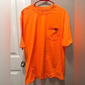 Orange Wrangler Workwear Tshirt